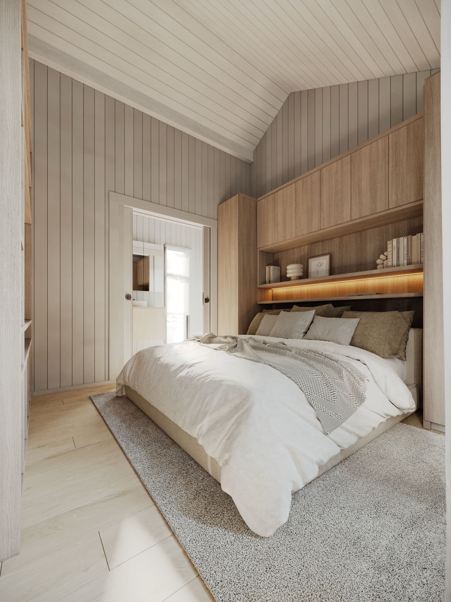 Two-bedroom bedroom