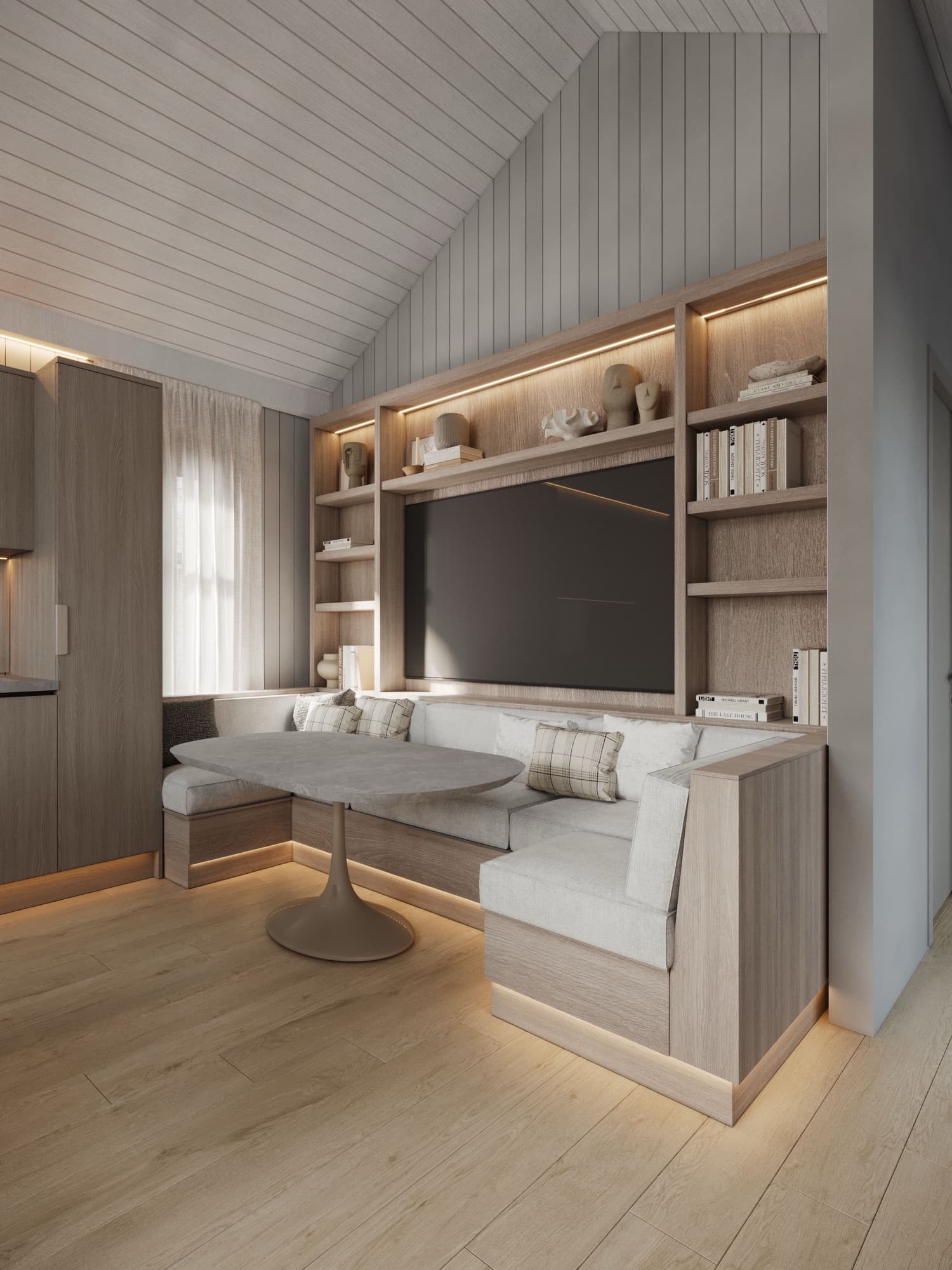 Two-bedroom living