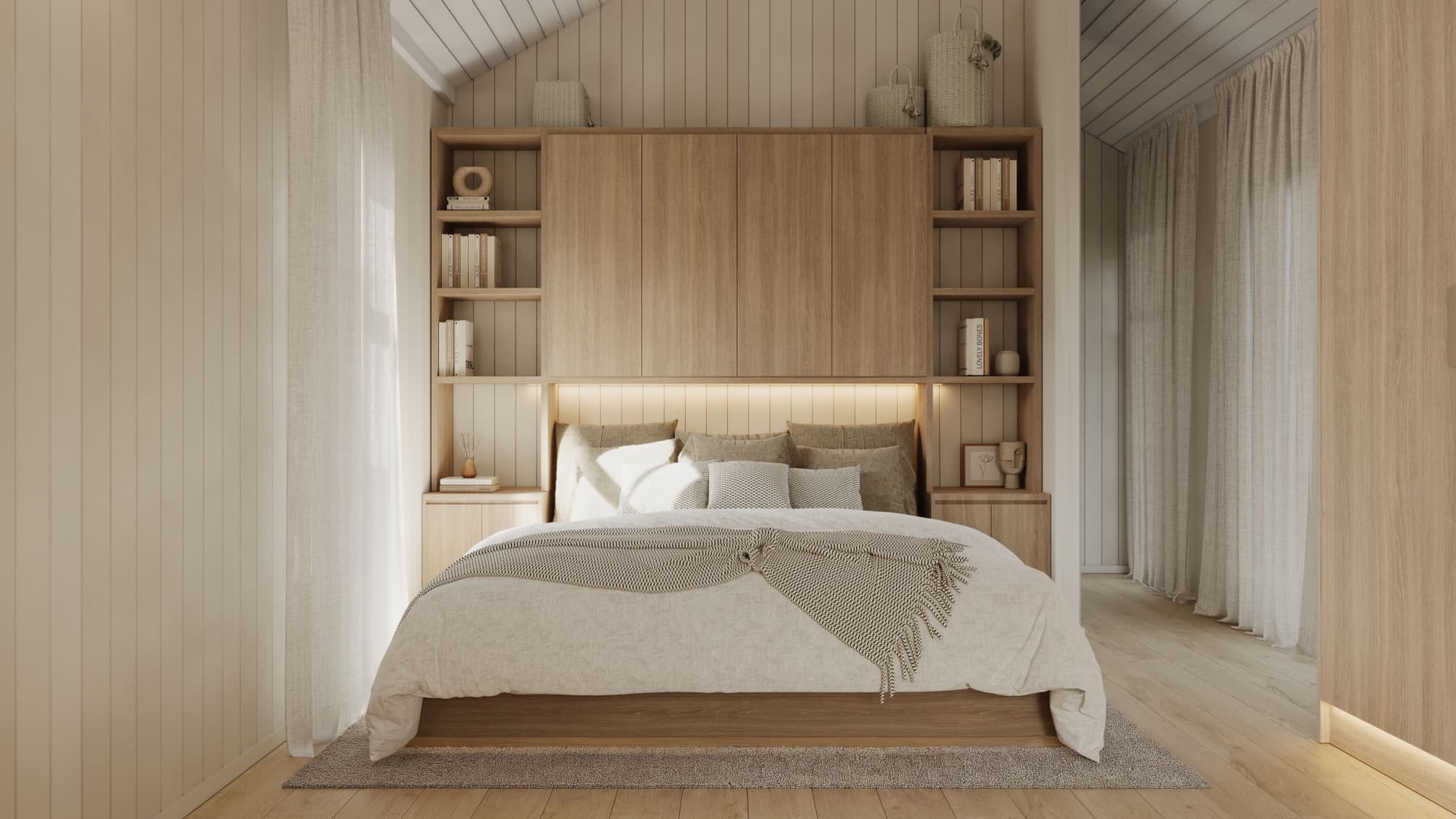 Studio bedroom outlook