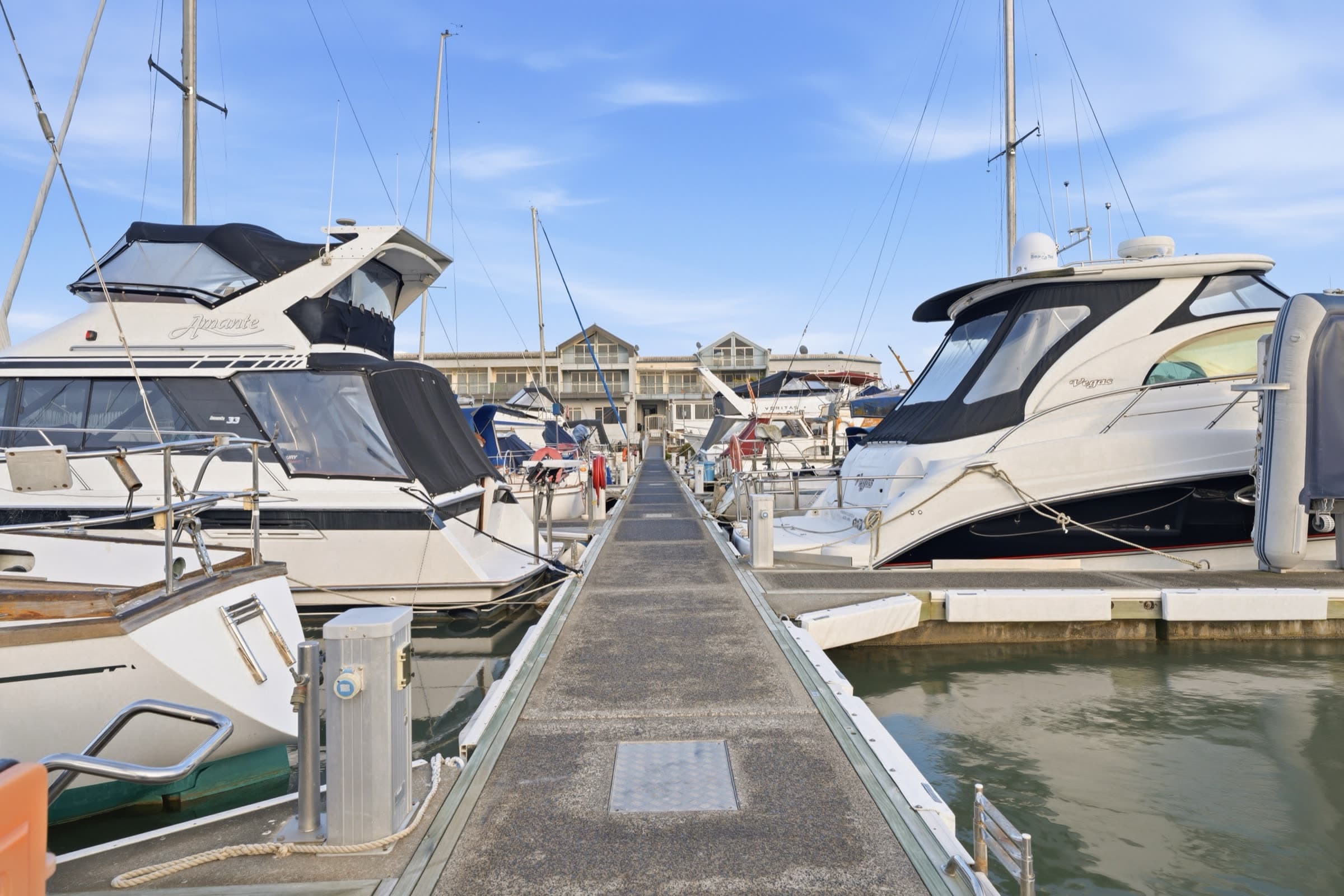 A Unique Waterfront Position. — marina outlook